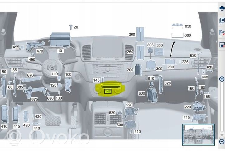 Mercedes-Benz CLA C118 X118 Muut ohjainlaitteet/moduulit A1679009521