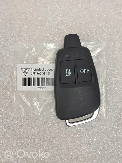 Porsche Cayenne (9PA) Chiave/comando di accensione 7PP963511D