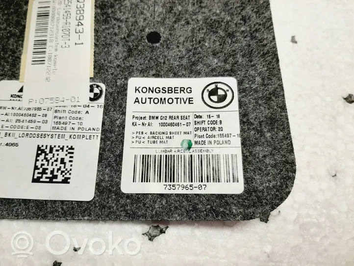 BMW 7 G11 G12 Poduszka powietrzna Airbag fotela 7357965