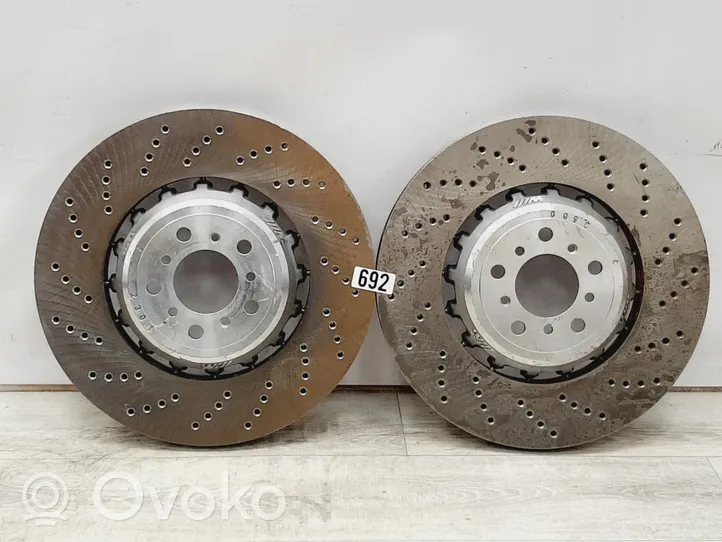 BMW 6 F12 F13 Front brake disc 2284101