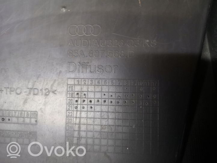 Audi RSQ3 Takapuskurin alaosan lista 