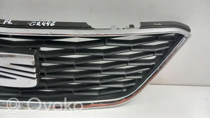 Seat Ibiza IV (6J,6P) Grille calandre supérieure de pare-chocs avant 