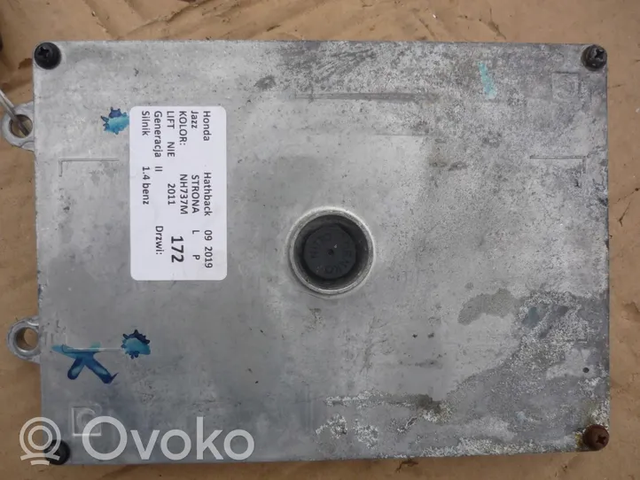 Honda Jazz Unité de commande, module ECU de moteur 