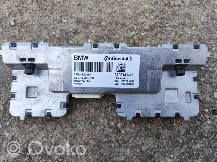 BMW X3 G01 Kamera szyby przedniej / czołowej 5A081A101