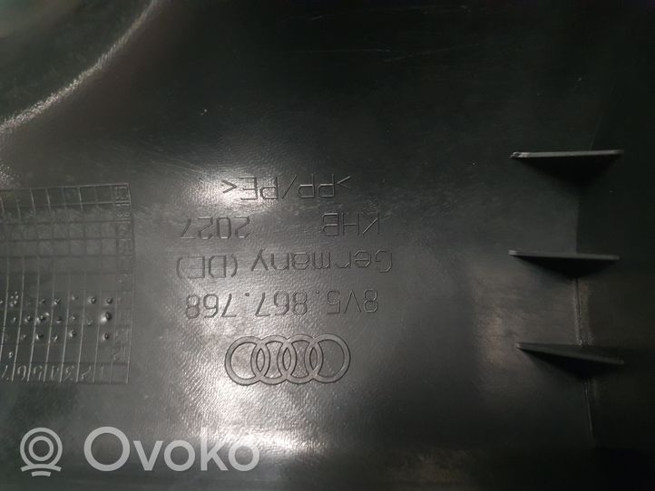 Audi A3 S3 8V Takaistuintilan alempi sivulista 8V5867768