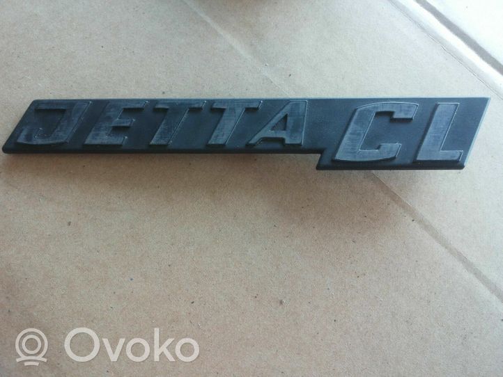 Volkswagen Jetta I Manufacturers badge/model letters 161853687R