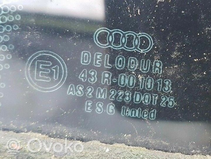 Audi 100 200 5000 C3 Vetro del finestrino della portiera posteriore 445845025C