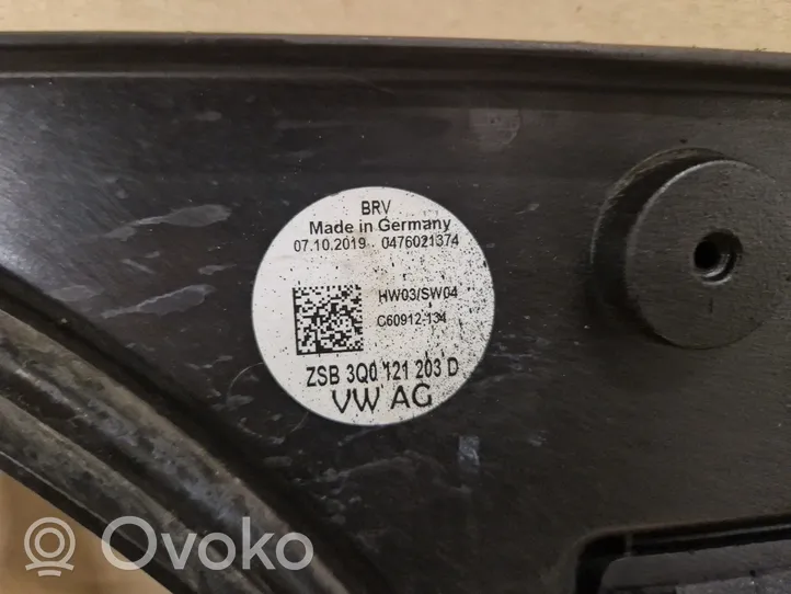 Audi Q3 F3 Aro de refuerzo del ventilador del radiador 3Q0121205B