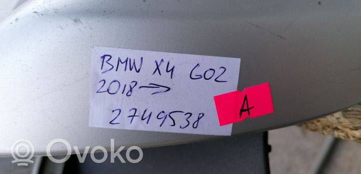 BMW X4 G02 Rivestimento della parte inferiore del paraurti posteriore 7417844