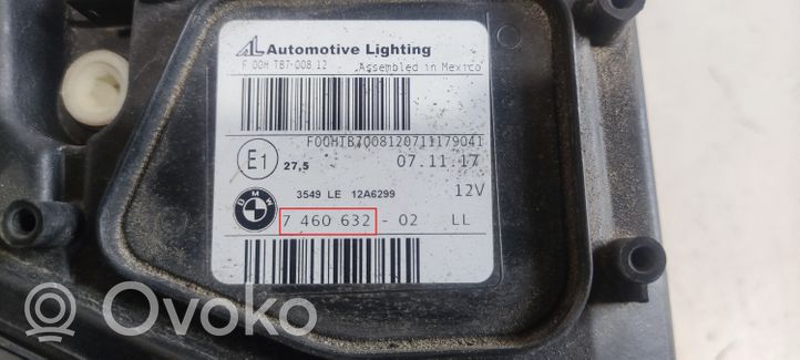 BMW X4 F26 Lampa przednia 7460632