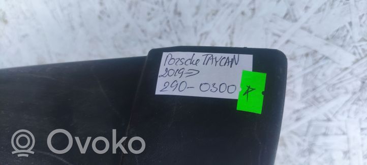 Porsche Taycan 9J1 Moulure inférieure de pare-chocs arrière 9J0807983