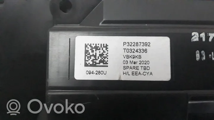 Volvo XC40 Tachimetro (quadro strumenti) 36010422