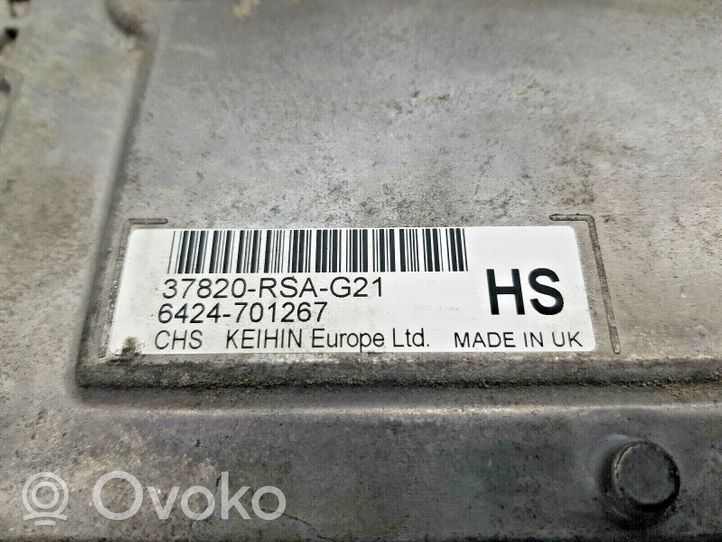 Honda Civic Komputer / Sterownik ECU silnika 37820RSAG21