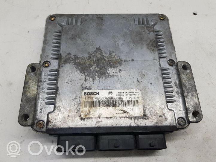 Renault Espace III Unité de commande, module ECU de moteur 0281011103