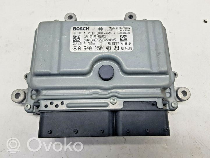 Mercedes-Benz B W245 Centralina/modulo motore ECU A6401504879