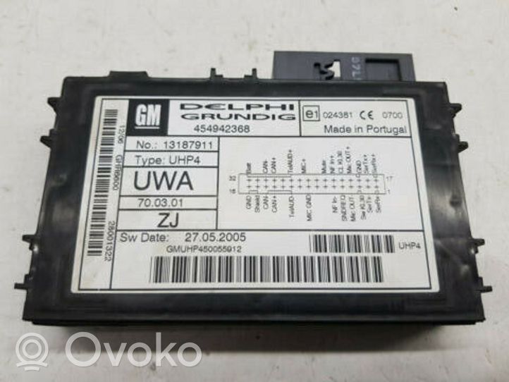 Opel Astra H Module unité de contrôle Bluetooth 454942368