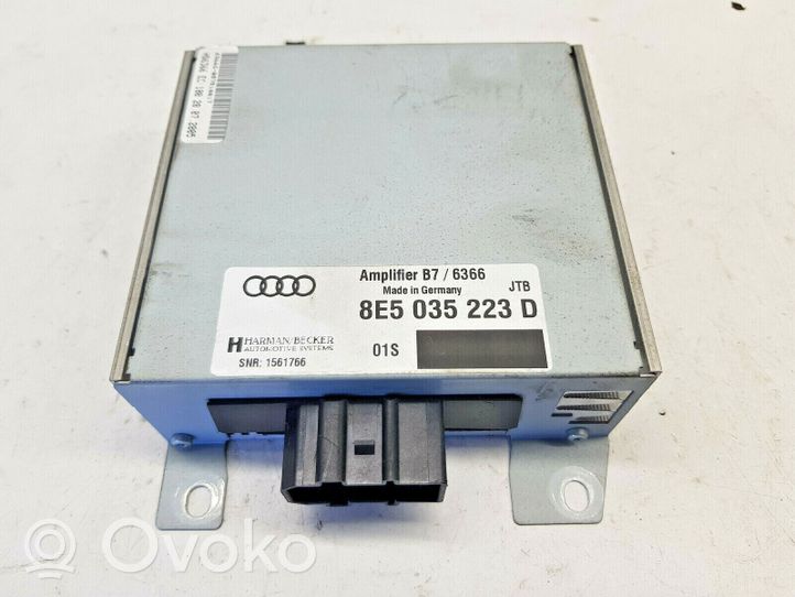 Audi A4 S4 B7 8E 8H Amplificatore 8E5035223D