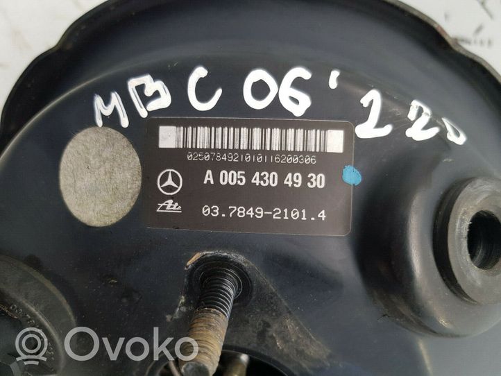 Mercedes-Benz C AMG W203 Wspomaganie hamulca A0054304930