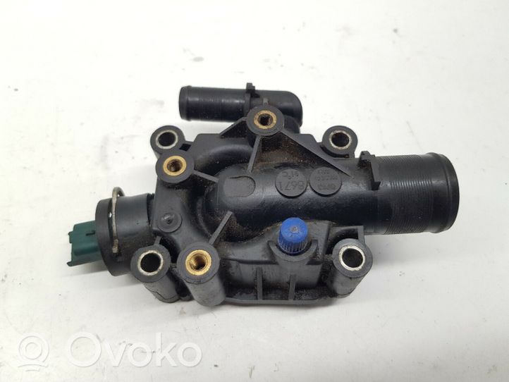 Citroen C4 I Thermostat/thermostat housing 07538671