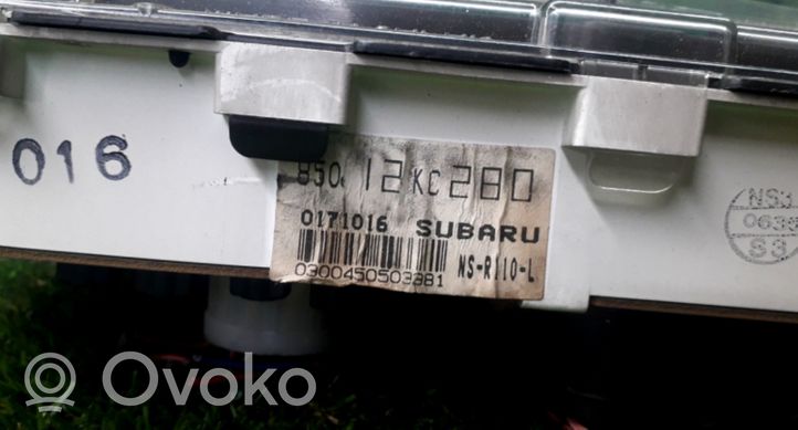 Subaru Vivio Compteur de vitesse tableau de bord 