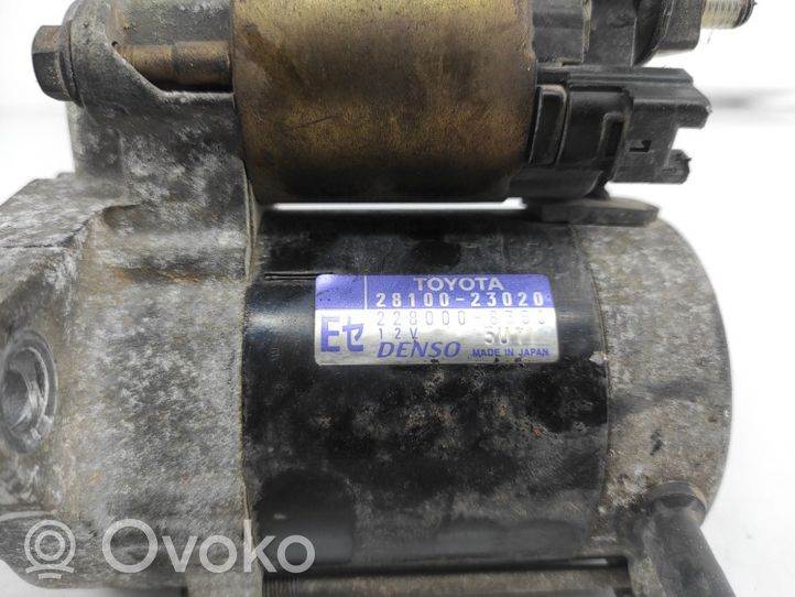 Toyota Yaris Starter motor 