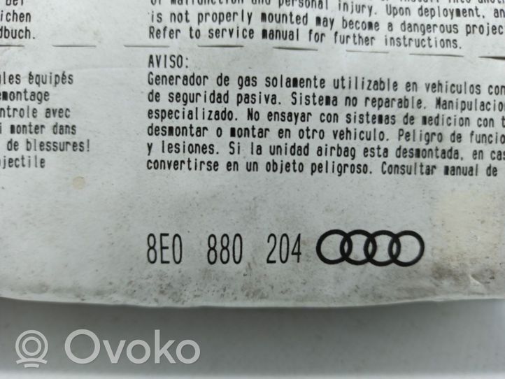 Audi A4 S4 B6 8E 8H Airbag de passager 