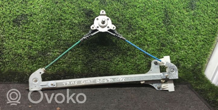 Opel Agila A Rear window lifting mechanism without motor 