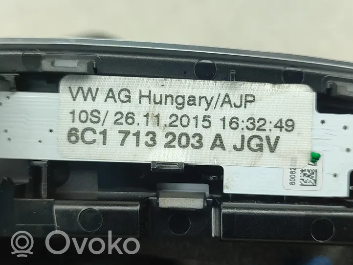 Volkswagen Polo V 6R Interruttore/pulsante cambio 