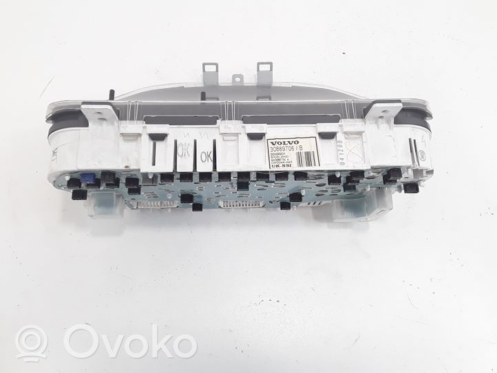 Volvo S40, V40 Compteur de vitesse tableau de bord 30889706B