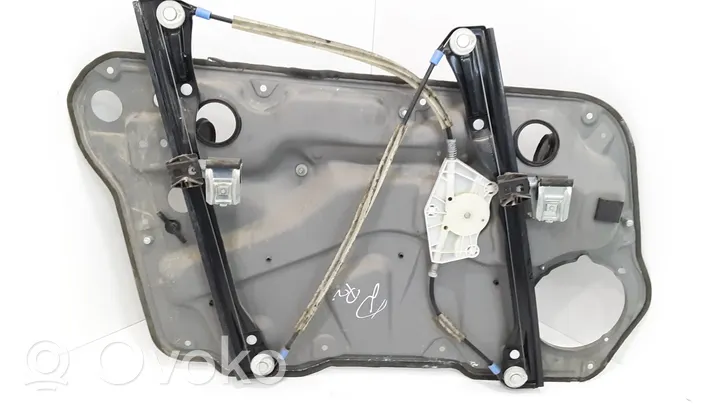 Volkswagen Golf IV Front door window regulator with motor 1J4837462H