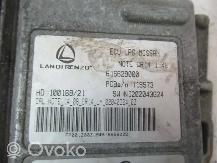 Nissan Note (E11) Nestekaasun ohjainlaite/moduuli (LPG) 616629000