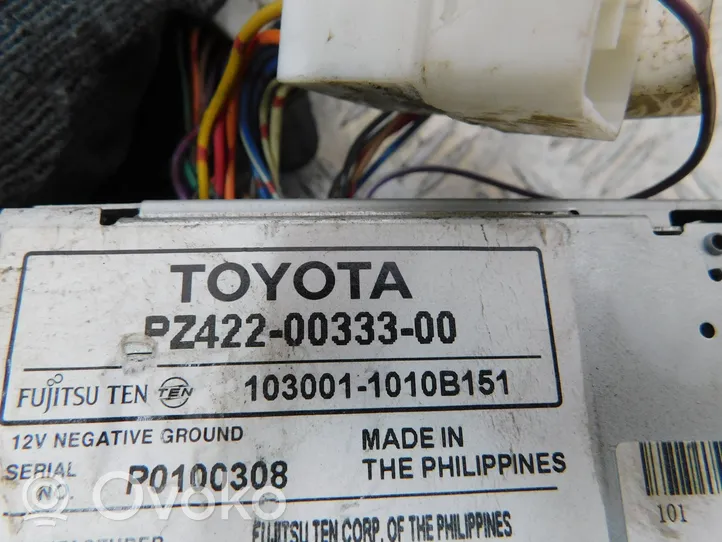 Toyota Yaris Unità principale autoradio/CD/DVD/GPS PZ4220033300