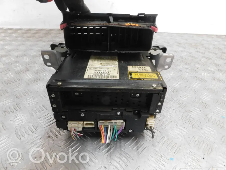 Toyota Yaris Radio/CD/DVD/GPS-pääyksikkö 861200D520