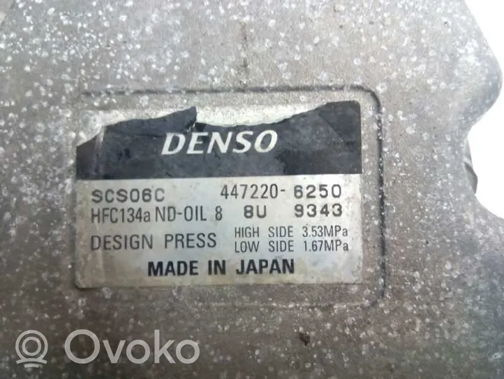 Toyota Yaris Compressore aria condizionata (A/C) (pompa) 4472206250