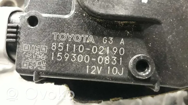 Toyota Auris E210 Tiranti e motorino del tergicristallo anteriore 8511002190