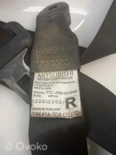 Mitsubishi L200 Cintura di sicurezza posteriore 