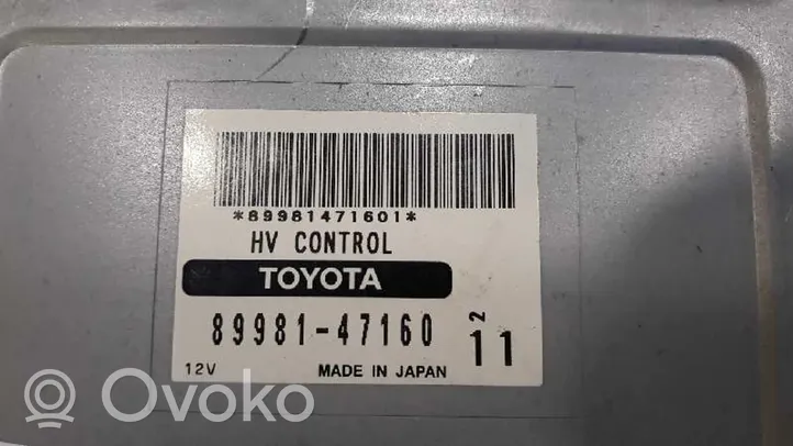 Toyota Prius (XW20) Kiti valdymo blokai/ moduliai 8998147160