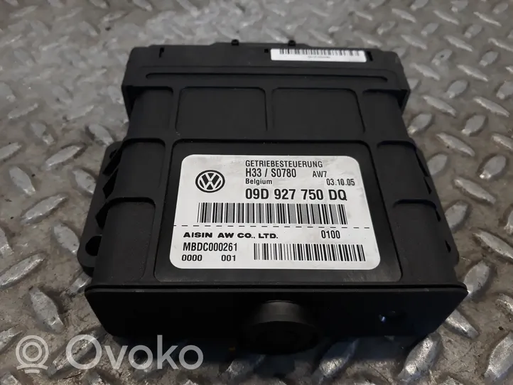 Volkswagen Touareg I Autres unités de commande / modules 09D927750DQ