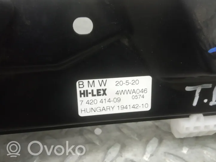 BMW X2 F39 Elektryczny podnośnik szyby drzwi tylnych 7413051