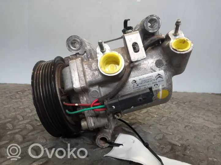 Citroen C3 Compressore aria condizionata (A/C) (pompa) 9810349980
