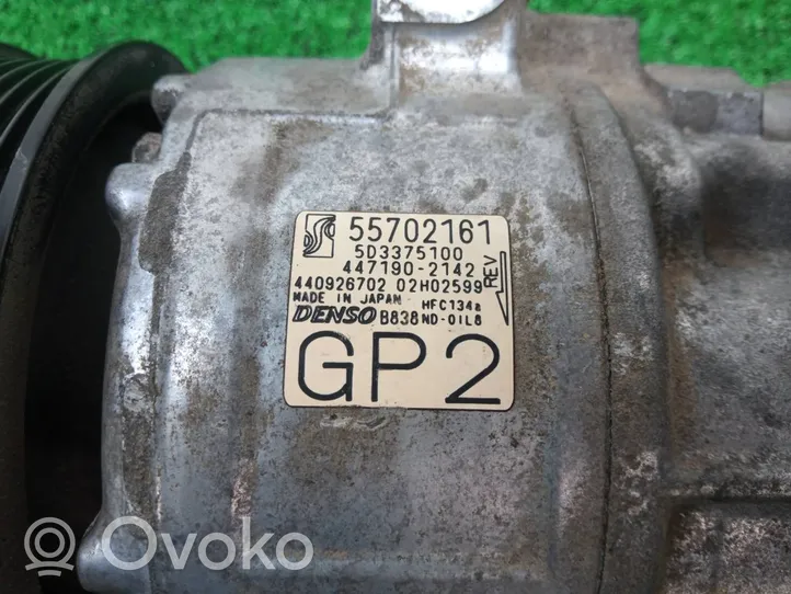 Fiat Grande Punto Ilmastointilaitteen kompressorin pumppu (A/C) 55702161