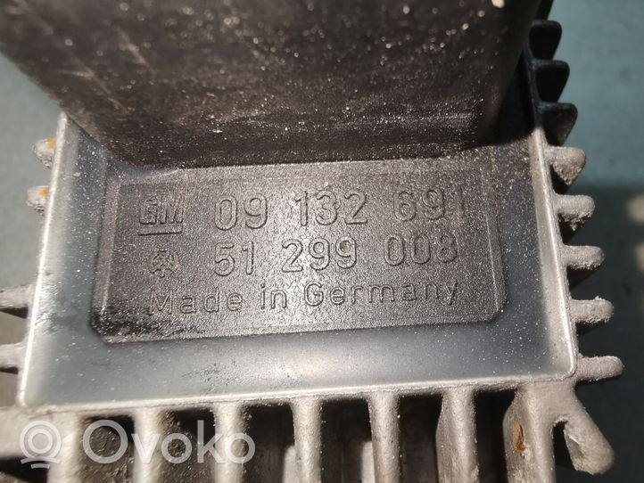 Opel Zafira A Relais Vorglühkerzen Vorglühanlage 09132691