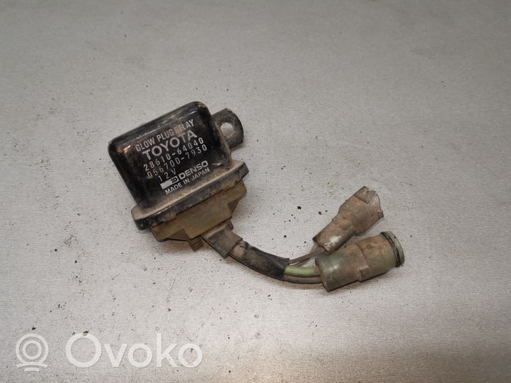 Toyota Camry Relais de bougie de préchauffage 2861064040