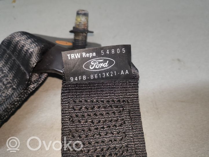 Ford Fiesta Rear seatbelt buckle 94FBB613K21AA