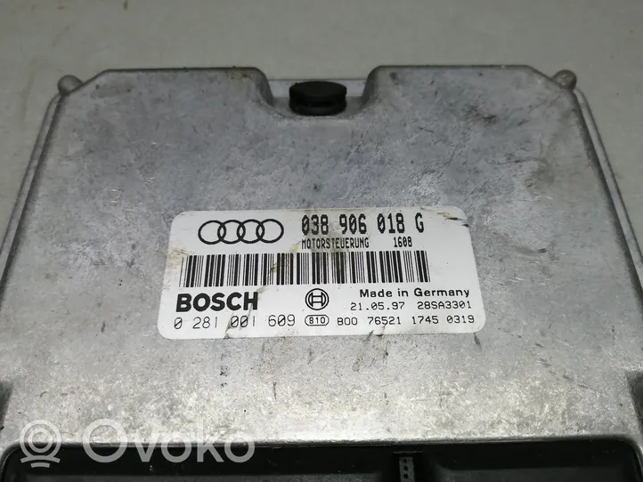 Audi A6 S6 C5 4B Moottorin ohjainlaite/moduuli 038906018G