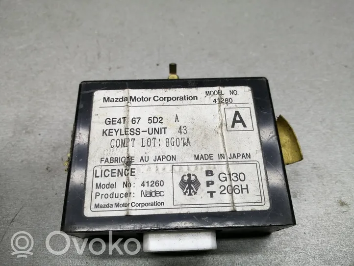 Mazda 626 Other control units/modules GE4T675D2A