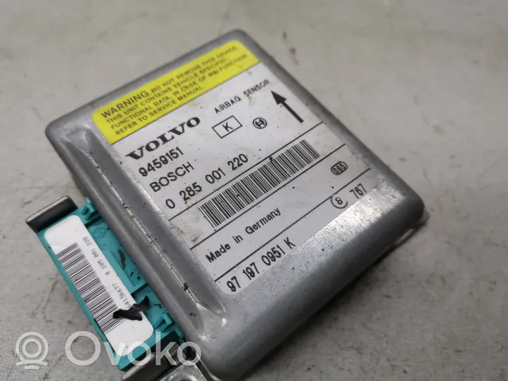 Volvo S70  V70  V70 XC Airbag control unit/module 9459151