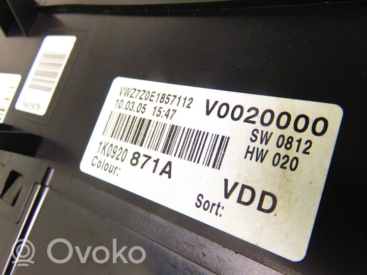 Volkswagen Golf Plus Komputer / Sterownik ECU silnika 1K0937049N