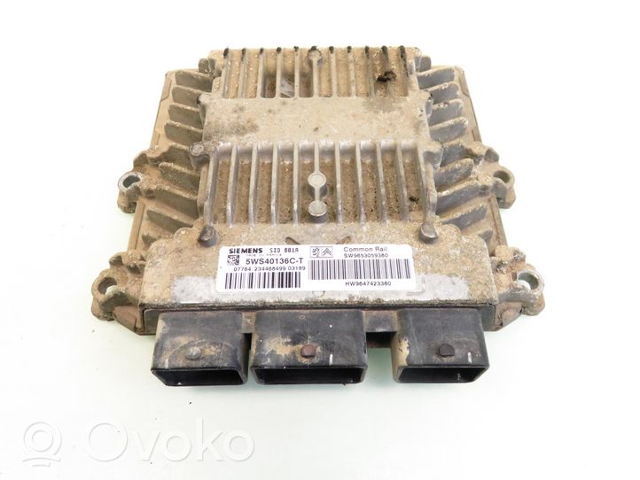 Peugeot Partner Dzinēja vadības bloks SW9653059380