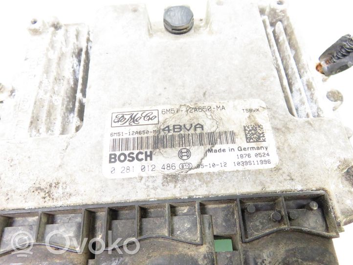 Ford Focus Sterownik / Moduł ECU 0281012486